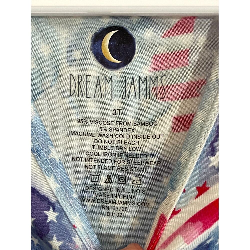 Dreamiere Young, Wild & Free  3T Twirler Dress | Bamboo American Flag - Picture 3 of 10
